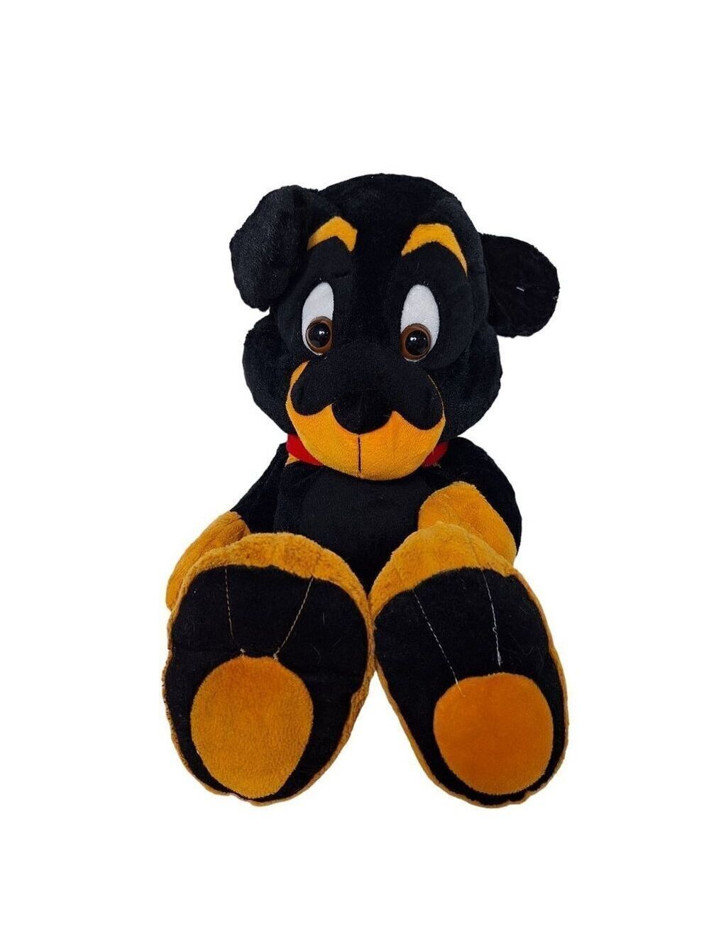 Rottweiler Puppy Dog Plush Stuffed Animal 28 Inch Large